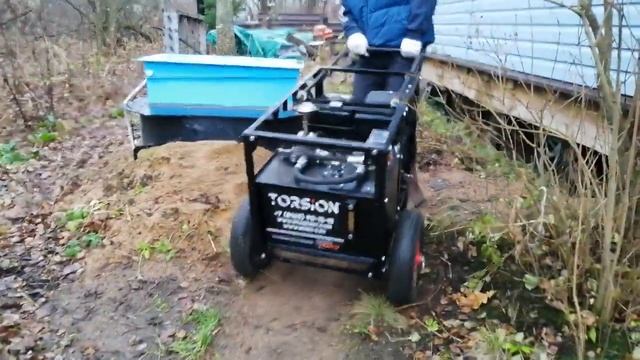 Видео подтверждение мобильности сваекрута Торсион в комплектации "Норма", 8700 НМ. смотреть онлайн