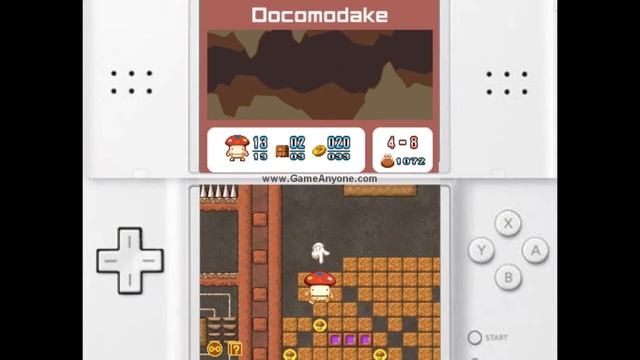 Boing! Docomodake DS Walkthrough - Stage 4-8 смотреть онлайн