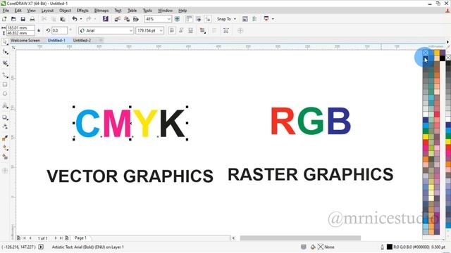 Difference Between CMYK & RGB | CorelDraw Full Course Class 5 смотреть онлайн
