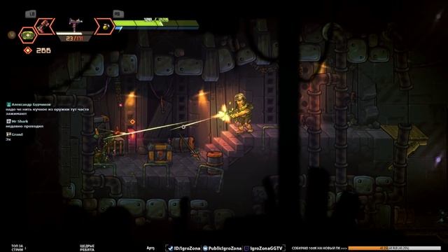 Zombotron - обзор и прохождение на стриме. Уничтожаем зомбяков пачками и толпами #1 смотреть онлайн