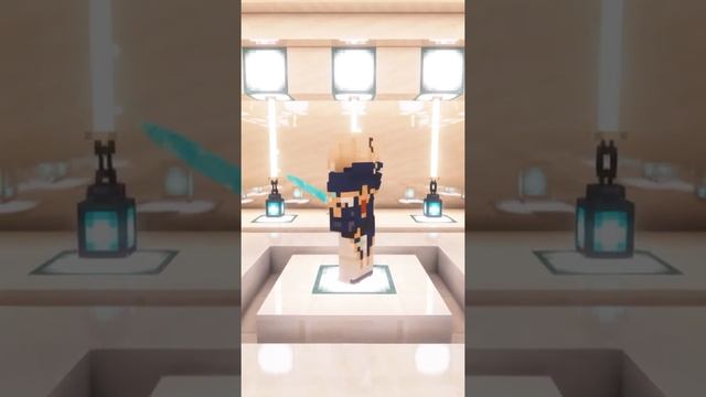 ГЕНШИН ИМПАКТ В МАЙНКРАФТ ДЖИНН РЕСУРСПАК | GENSHIN IMPACT MINECRAFT RESOURCESPACK #shorts смотреть онлайн