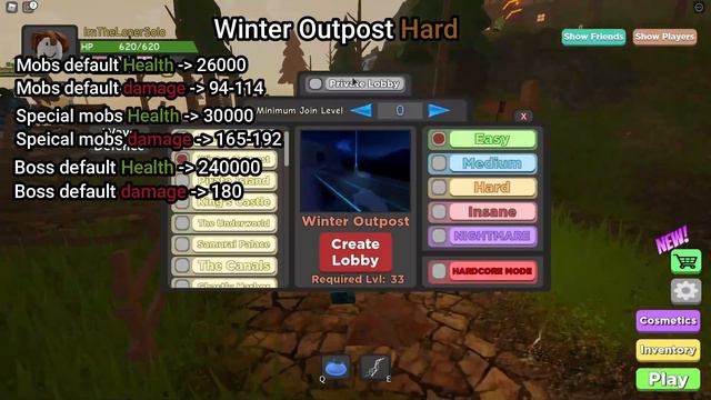 How to solo Winter Outpost Medium & Hard (Roblox Dungeon Quest) смотреть онлайн