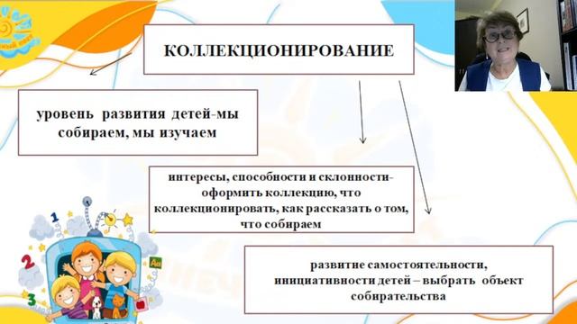 Вебинар Использование коллекционирования в работе с дошкольниками - способ ознакомления с окр. миро смотреть онлайн