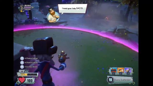 Задание в pvz gw2 "Убить 15 роз" смотреть онлайн