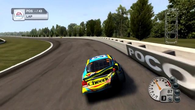 How to Blowover in NASCAR 08 (PS3/360) смотреть онлайн