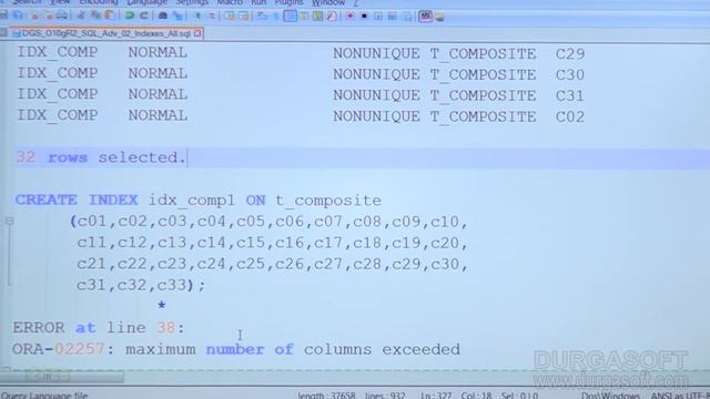 Oracle Tutorial || online training||Adv Sql | Indexes Part - 3 by basha смотреть онлайн