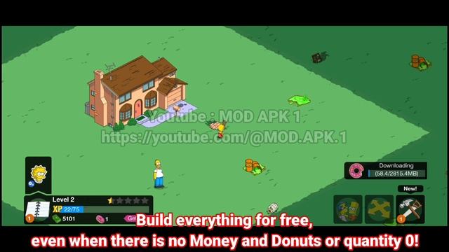 The Simpsons: Tapped Out MOD APK Unlimited Shopping Version 4.64.4 смотреть онлайн