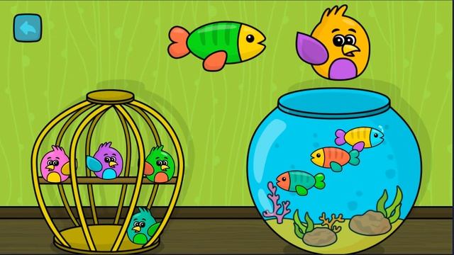 Bimi Boo Shapes and Colors Games For Kids English смотреть онлайн