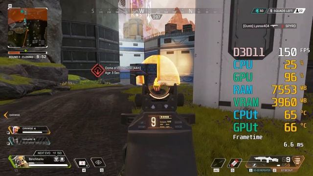 GeForce GTX 1660 ti -- Intel Core i5-11400 -- Apex Legends FPS Test i5-11400F смотреть онлайн