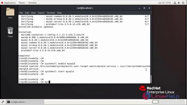 How to install and secure MySQL server on REDHAT 8.5 смотреть онлайн