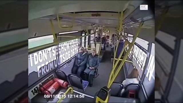 Небольшой прикол в автобусе смотреть онлайн