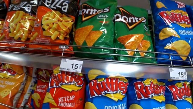 Мерсин. Открылся новый магазин CarrefourSA в районе Соли, идём смотреть ассортимент. смотреть онлайн