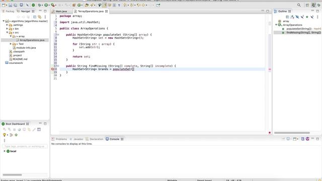 Java HashSet Example: Coding explained, most efficient algorithm solution смотреть онлайн