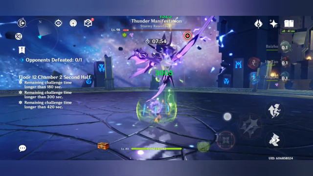 Spiral Abyss 3.7 Floor 12 (9 stars) on Mobile! | Genshin Impact | OnePlus 6T смотреть онлайн