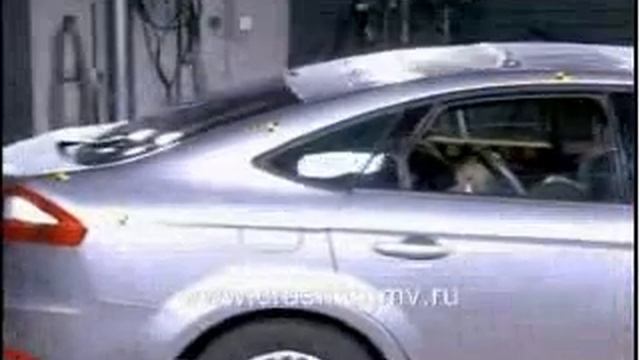 2007 Ford Mondeo CRASH TEST смотреть онлайн