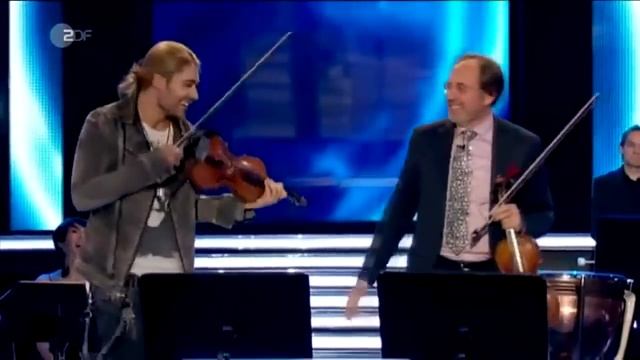 Дэвид Гаррет играет со своим отцом в дуэте