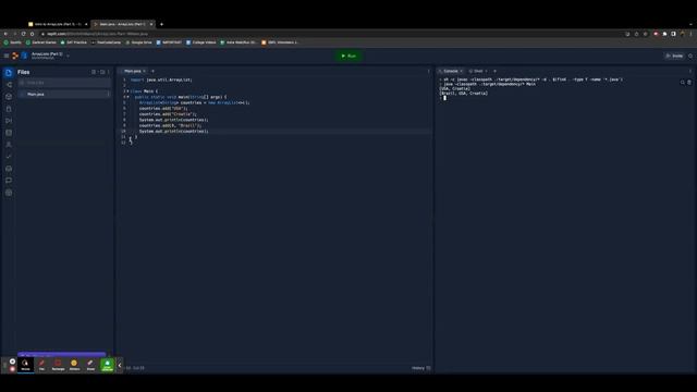 Shrihith teaches you ArrayList Methods in Java Part 1 смотреть онлайн