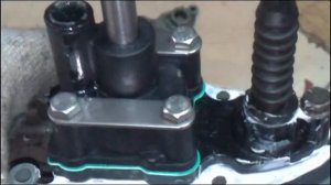 #Yamaha8 нога L 508, cборка #редуктора часть #3