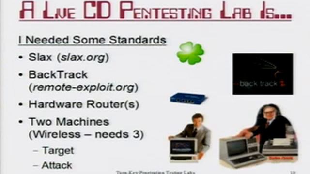 DEF CON 15 - Thomas Wilhelm - Turn Key Pen Test Labs смотреть онлайн