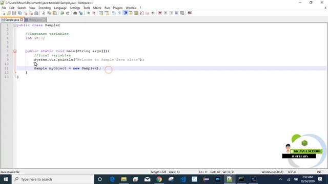 How to Create Object in Java смотреть онлайн