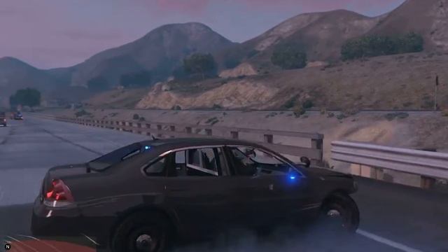 GTA 5 PC Officer Drives Unmarked Chevy Impala On Rims смотреть онлайн