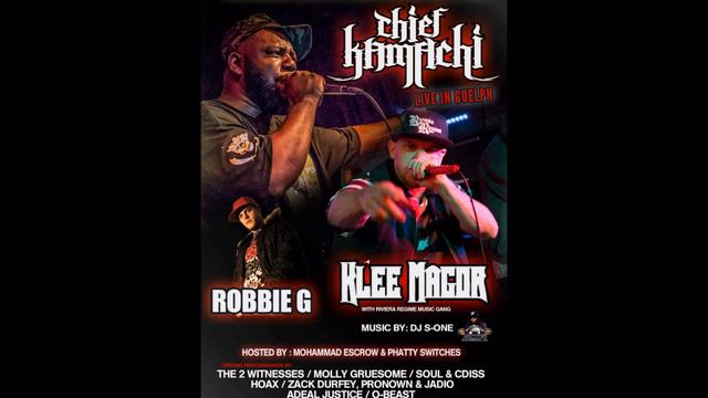 Robbie G interviews Chief Kamachi 3/12/2014 CFRU 93.3FM смотреть онлайн