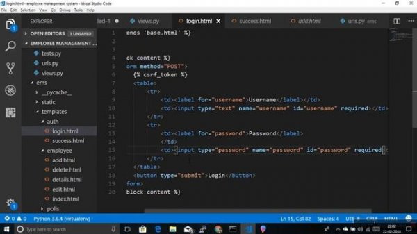 15 | Login, Logout using Django Authentication | by Hardik Patel