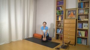 УТРЕННЯЯ ЙОГА. Укрепление ног и пресса. Комплекс № 1.