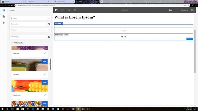 Using the Adobe Experience Manager Core Carousel Component смотреть онлайн