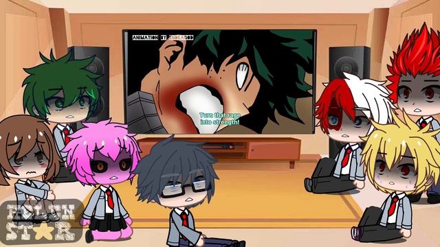 mha react to manga spoilers | part 5 | no ships | رده فعل اكاديميه بطلي علي احداث المانغا смотреть онлайн