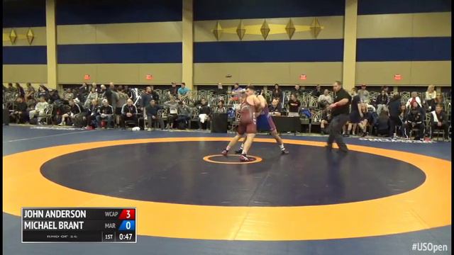 80 Rnd of 16 - John Anderson (Army (WCAP)) vs. Michael Brant (Marines) смотреть онлайн