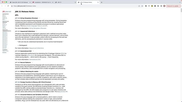 Getting Started with Java 21 - JDK 21 First Look смотреть онлайн
