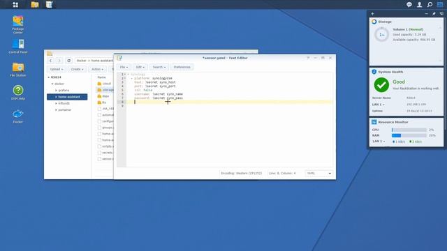 Home Assistant How To - Synology DSM component смотреть онлайн