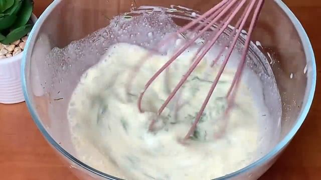 Жареные кабачки C чесночным соусом