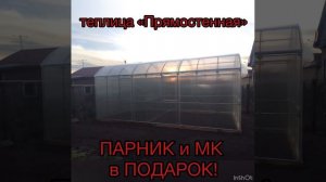 Теплица «Прямостенная»