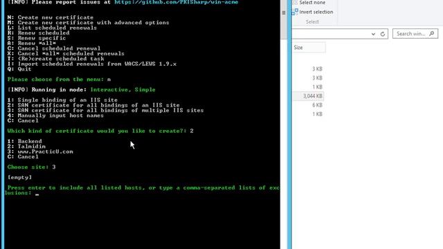 Бесплатный SSL сертификат для IIS на Windows - let's encrypt смотреть онлайн
