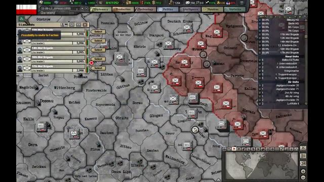 Hearts of Iron 3 For the Motherland - Germany - Hard part 7 смотреть онлайн