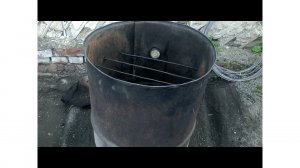 Делаем коптильню из бочки. Самая лучшая коптильня..