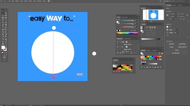 HOW EVENLY DISTRIBUTE CIRCLES AROUND A CIRCLE? ADOBE ILLUSTRATOR TUTORIAL. смотреть онлайн