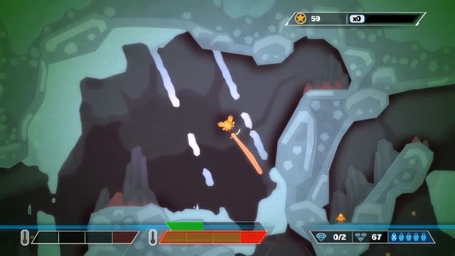 PixelJunk Shooter - спасательный экшен! смотреть онлайн