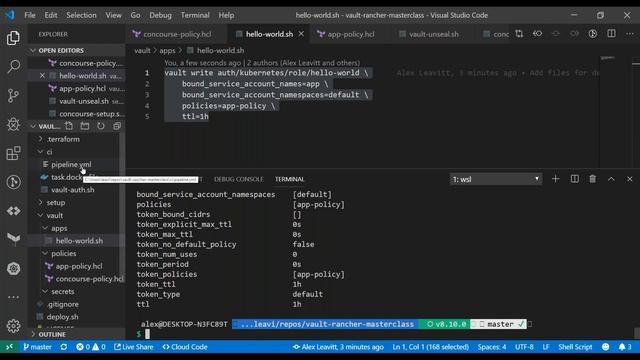 Kubernetes Master Class Kubernetes + Vault смотреть онлайн