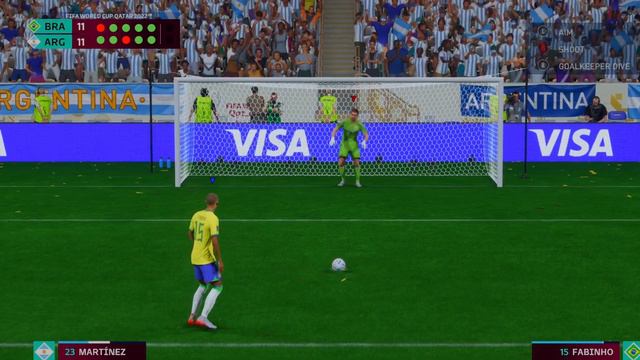 Brazil 🆚 Argentina-Final FIFA WorldCup2022 | Penalty Shootout | Neymar Jr 🆚 Messi | FIFA23 GAMEPLAY смотреть онлайн