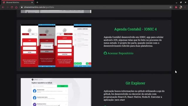 Apresentação Portfólio Pessoal (Typescript) смотреть онлайн
