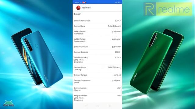 Realme 5i CPU-Z AIDA64 AnTuTu Benchmark 3DMark PCMark Sensor Box Test Result смотреть онлайн