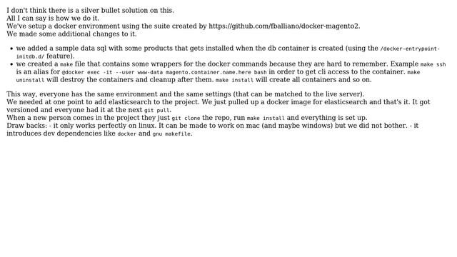 Magento: Best practice Magento dev environment, how do teams develop Magento? (2 Solutions!!) смотреть онлайн
