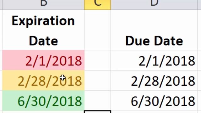 Excel Essentials -- Level UP! -- Conditional Formatting for Due Dates and Expiration Dates смотреть онлайн