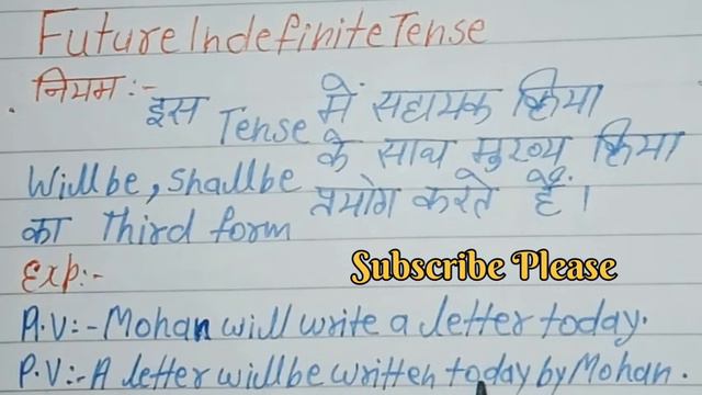 [PASSIVE VOICE] FUTURE INDEFINITE TENSE 2023 смотреть онлайн
