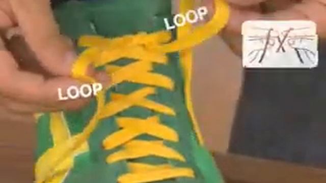 Как быстро завязать шнурки. смотреть онлайн