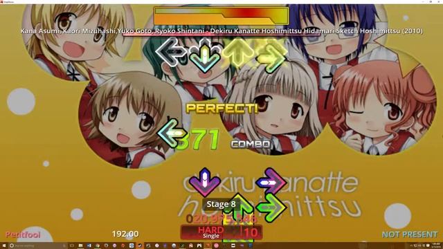 Dekiru Kanatte Hoshimittsu (Hidamari Sketch) - AA - Stepmania 5 смотреть онлайн