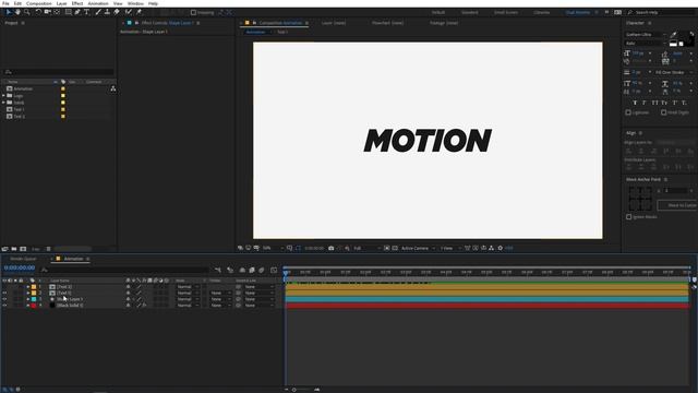 Mask Text Reveal Animation in After Effects - After Effects Tutorial | Text Animation смотреть онлайн